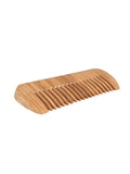 Hair System Wooden Hair Comb Natural Wood Rounded Teeth
