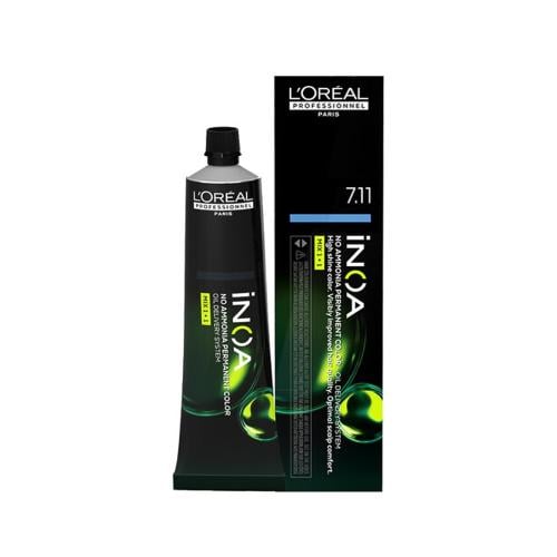 L'Oreal Professionnel Anoa'a Hair Color Ammonia-Free Oil-Enriched 7.11 Deep Ash Blonde