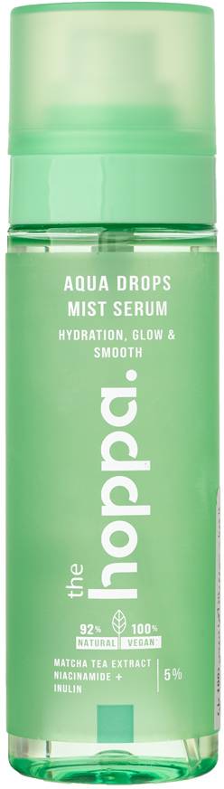 The Hoppa Glow Matcha Spray Serum Face Mist Niacinamide Ectoin 100 ml