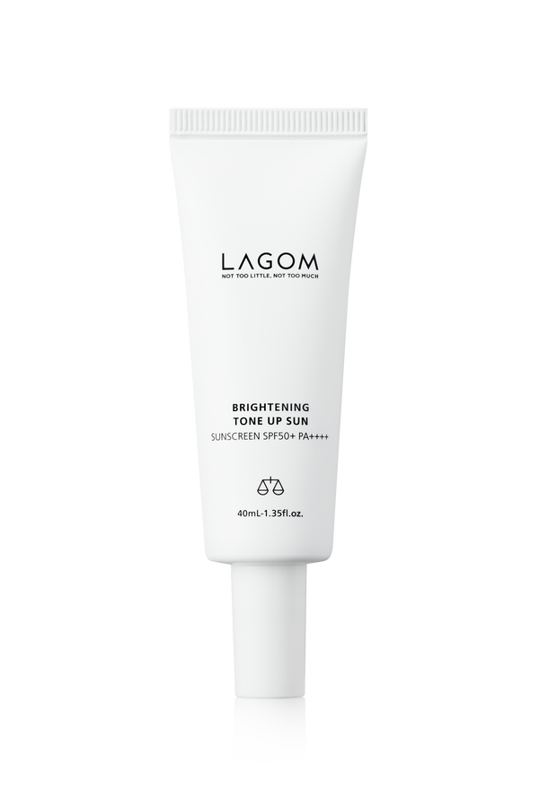 Lagom Brightening Tone-Up Sunscreen Cream SPF50+ PA++++ with Glutathione and Vitamin Complex