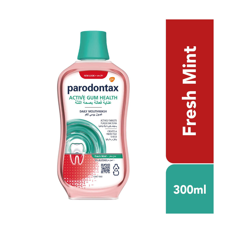Parodontax Daily Mouthwash Peppermint Flavor with Xylitol Sugar-Free