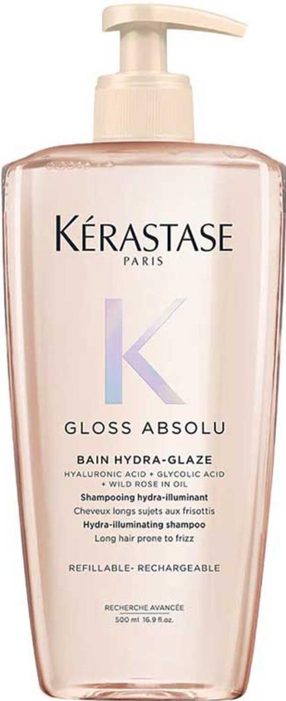 Kerastase Gloss Absolu Hydra-Glaze Shampoo Hydrating Gel Formula Anti-Frizz 500 ml