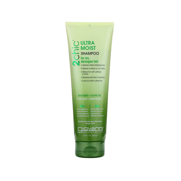 Giovanni 2chic Ultra-Moist Shampoo Avocado & Olive Oil 250 ml