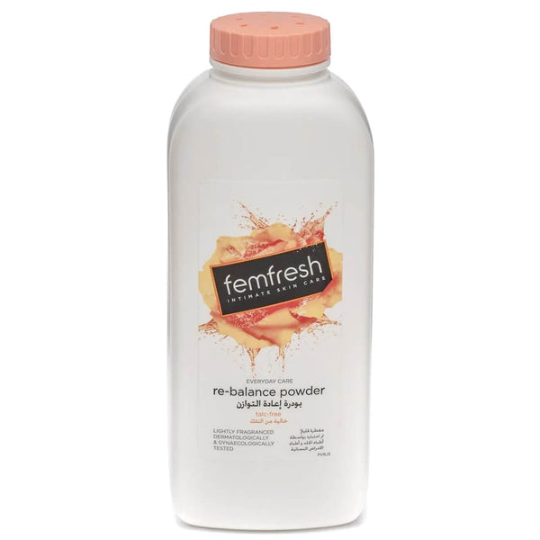 Femfresh Talc-Free Intimate Powder with Zinc Oxide, Mild Fragrance, 200 g