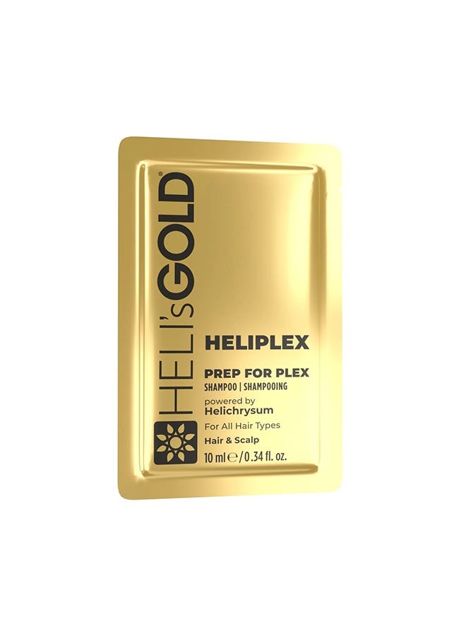 HELI's Gold Prep for Plex Shampoo Deep Cleansing Formula 10ml