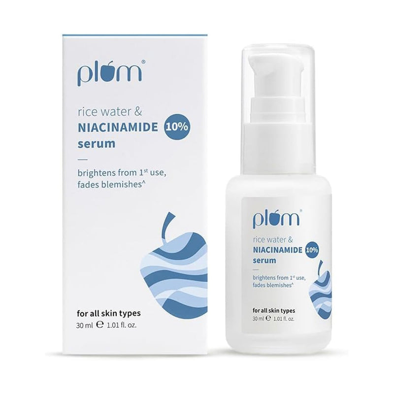 Plum Niacinamide & Rice Water Serum 30 ml