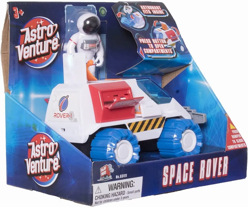 Astro Venture Space Rover Toy, Plastic, 18 cm