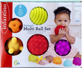 Infantino Textured Multi Ball Set Sensory Toys 6+ Months, 6 Pieces