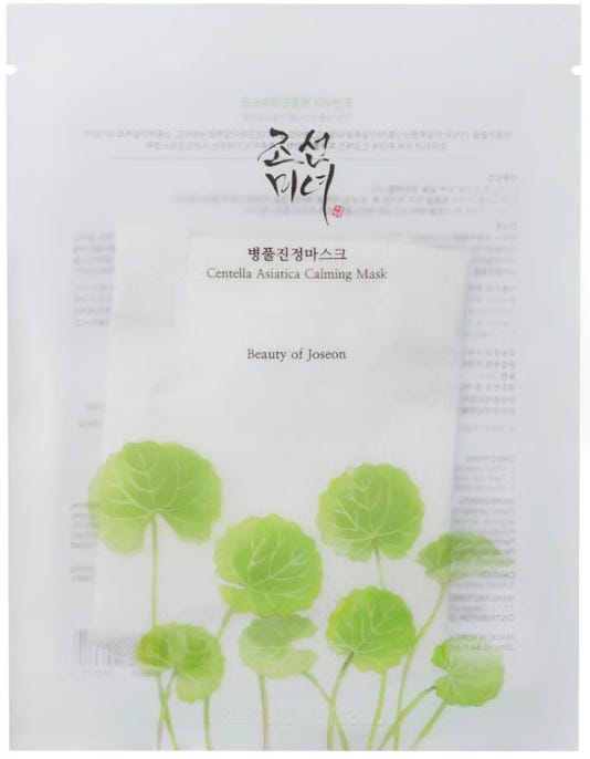 Beauty Of Joseon Centella Asiatica Calming Face Mask Sheet, 15% Centella, 1 Sheet