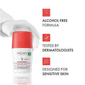 Vichy 72 Hours Stress Resist Roll-On Deodorant Clinical Strength Sweat Protection 50 ml