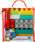 Infantino Super Soft First Building Blocks Sensory Toy 0+ Months