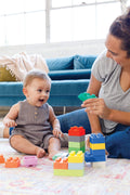 Infantino Super Soft First Building Blocks Sensory Toy 0+ Months