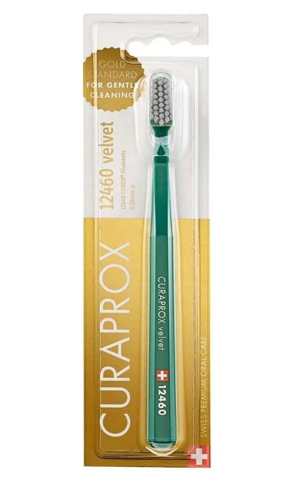 Curaprox Velvet Gold Toothbrush Soft Bristles Adult Oral Care