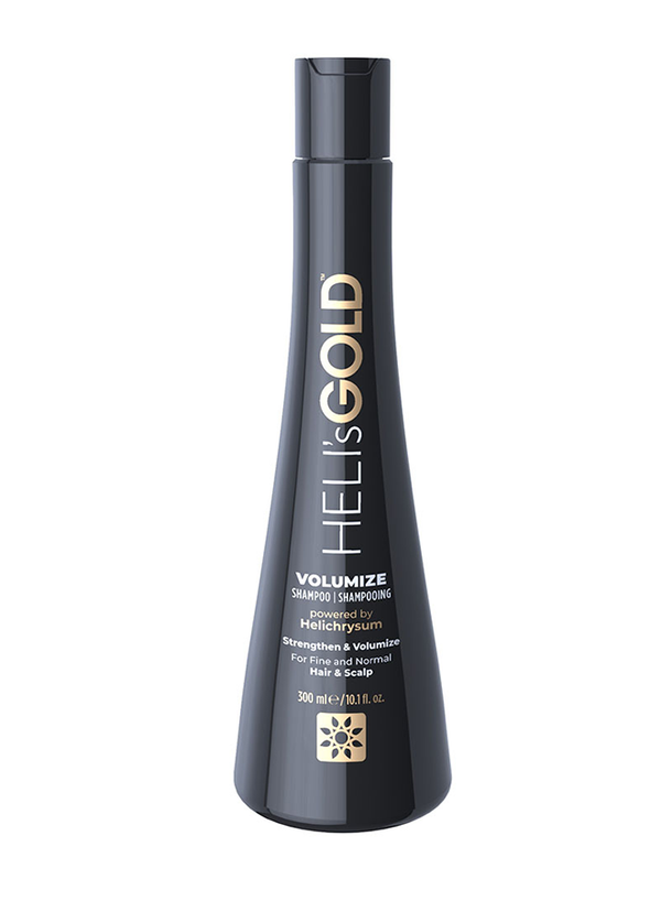 HELI's Gold Volumize Shampoo Liquid Silicone-Free Fine Hair 300ml