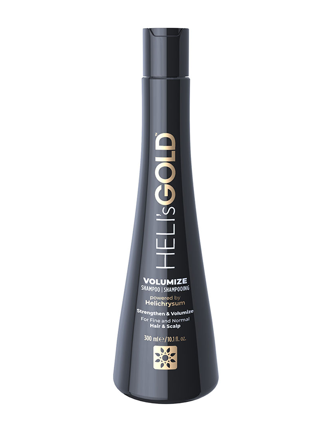 HELI's Gold Volumize Shampoo Liquid Silicone-Free Fine Hair 300ml