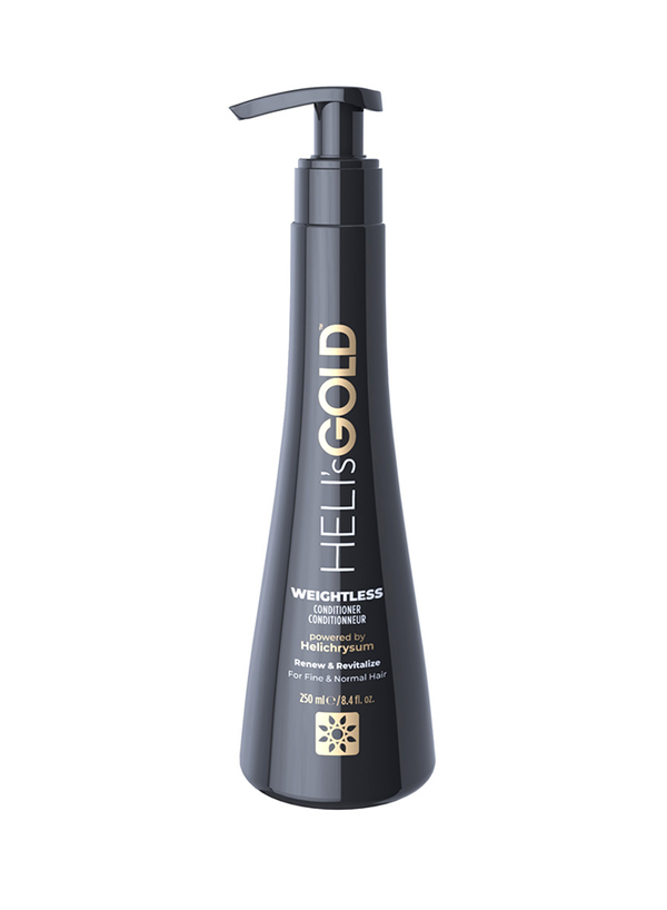 HELI's Gold Weightless Conditioner for Fine Hair, Silicone-Free, 250ml