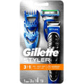 Gillette Fusion ProGlide Styler Beard Trimmer and Power Razor, 2mm 4mm 6mm Combs, 1 Count