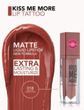 Flormar Kiss Me More Liquid Lipstick Velvety Matte Finish