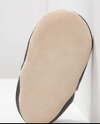 Rose et Chocolat ClassicZ Dino Grey Baby Slippers, 6-12m