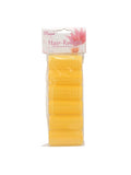 Salon System Plastic Hair Rollers Reusable No-Heat Styling 6 Pack