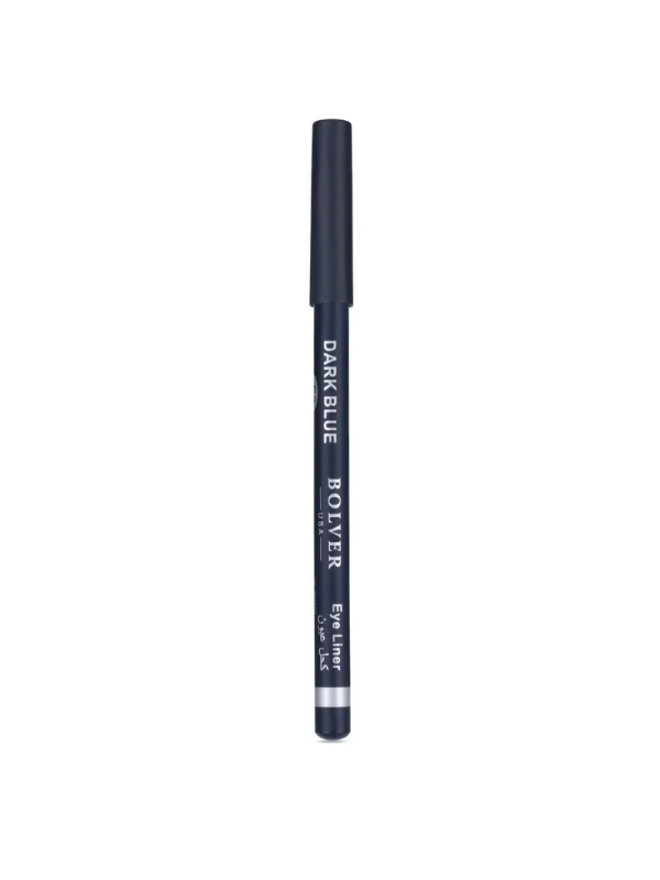 Bolver Creamy Eyeliner Blue E12 Waterline Pencil Long-Wear Smudge-Proof