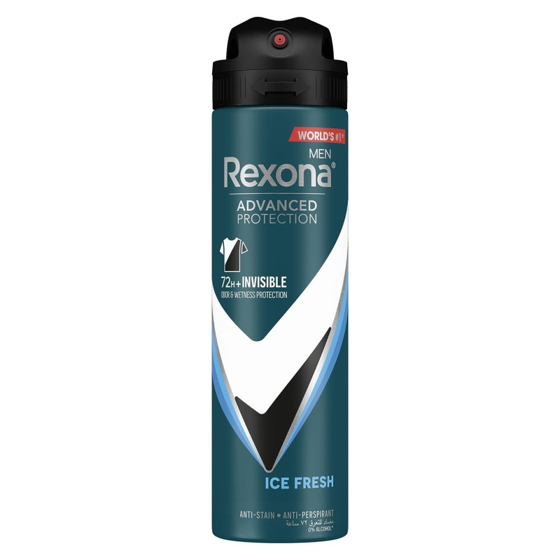 Rexona Men Advanced Protection Ice Fresh Antiperspirant Spray Fresh Scent 150 ml
