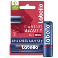 Labello Caring Beauty Lip & Cheek Balm Red SPF30 4.8 g