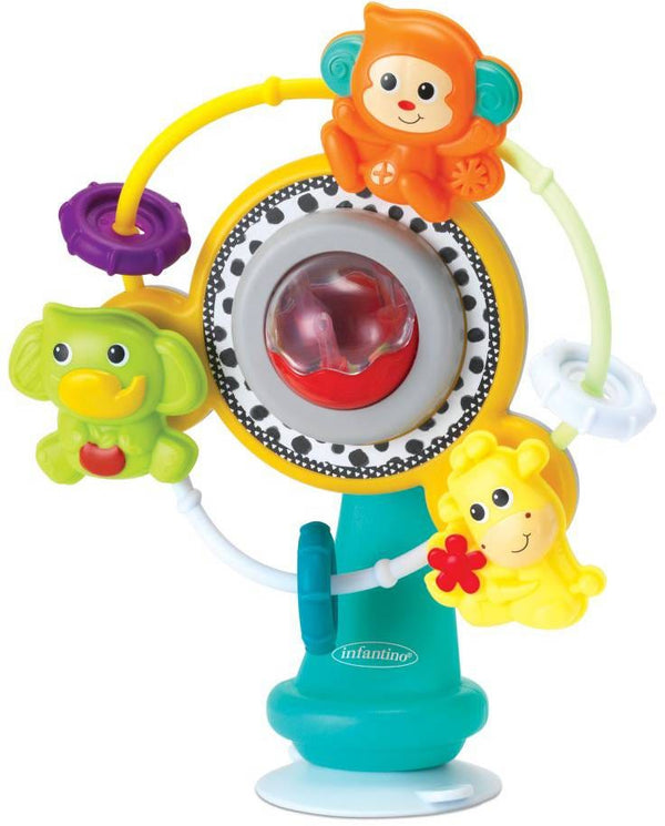 Infantino Jungle Ferris Wheel Baby High Chair Toy with Music