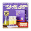Vibrant Glamour Retinol + Pro-Xylane Ampoule Serum, Skin Renewal & Firming, 15-Piece Set