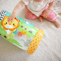 Infantino Jungle Peek & Roll Inflatable Rolling Toy for Babies 6m+