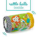 Infantino Jungle Peek & Roll Inflatable Rolling Toy for Babies 6m+