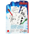 Marvel Avengers Activity Book Shaped Crayons Art Kit, 3+