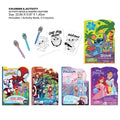 Marvel Avengers Activity Book Shaped Crayons Art Kit, 3+