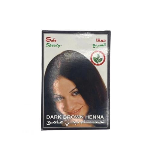 Safa Henna Hair Dye Dark Brown 40ml
