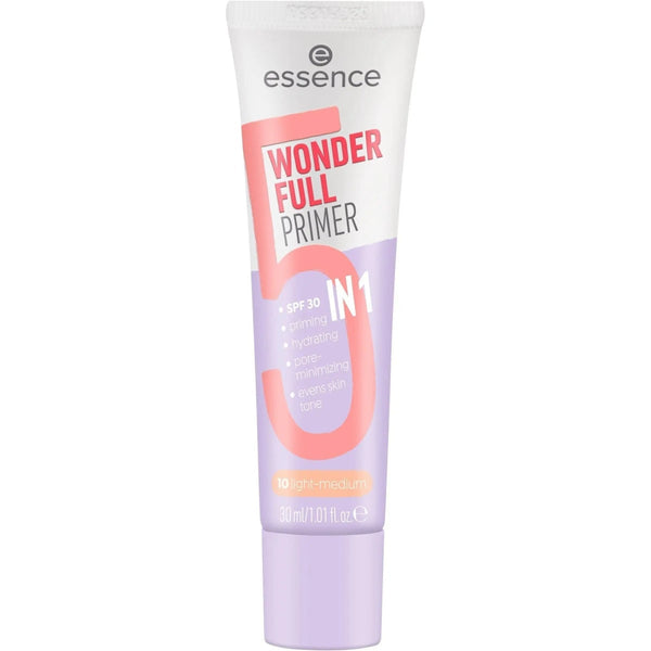 Essence Wonder Full Primer 5 in 1 Matte Finish SPF 30 Shade 10 Light-Medium 30 ml