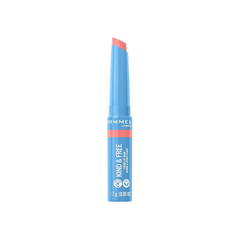 Rimmel London Kind & Free Tinted Lip Balm Creamy Glossy Hibiscus Blaze 1.7 g