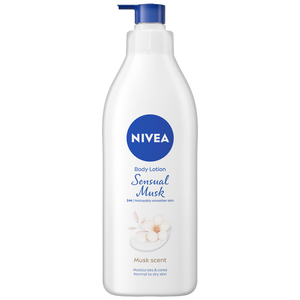 Nivea Sensual Musk Body Lotion with Long-Lasting Hydration