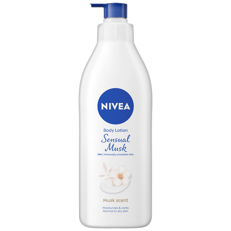 Nivea Sensual Musk Body Lotion with Long-Lasting Hydration