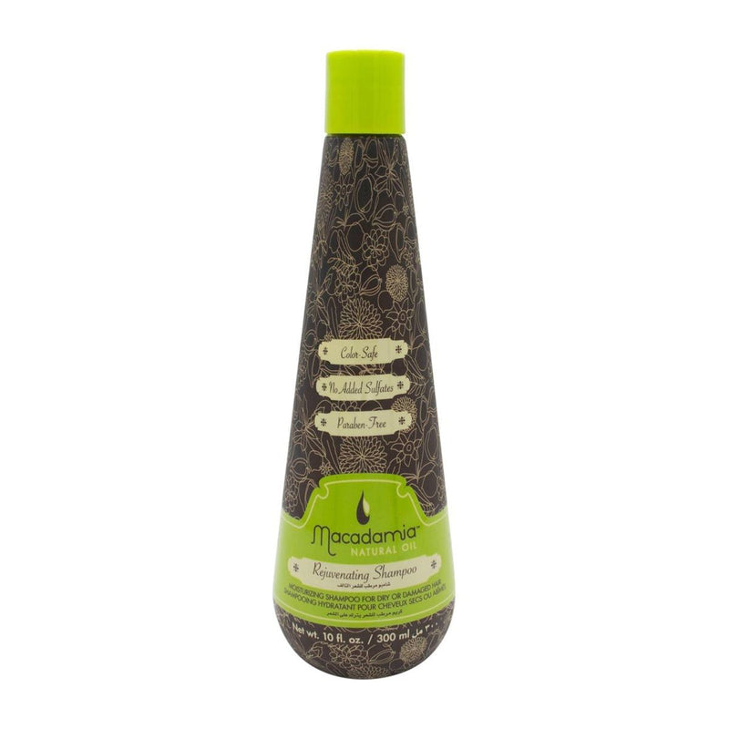Macademia Rejuvenating Shampoo Moisturizing Argan Oil Formula for Dry, Damaged Hair