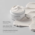 Lagom White Kaolin Mud Mask Wash-Off Face Mask with Natural Clay