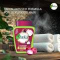 Vatika Onion Nourishing Hair Oil Bath with Onion Extract, 1000 g