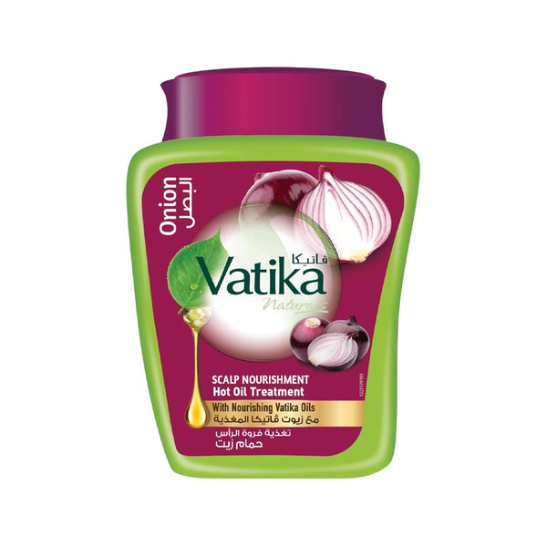 Vatika Onion Nourishing Hair Oil Bath with Onion Extract, 1000 g