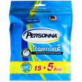 Personna Comfort Disposable Razors Multiple Blades Pivoting Heads 20 Pieces