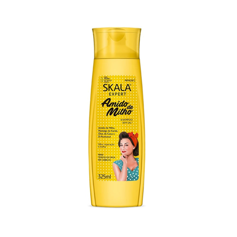 Skala Expert Corn Starch Shampoo Deep Cleansing Moisturizing Formula 325 ml
