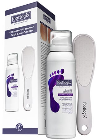 Footlogix Ultimate At Home Foot Care Combo with Urea Callus Softener, 180 ml