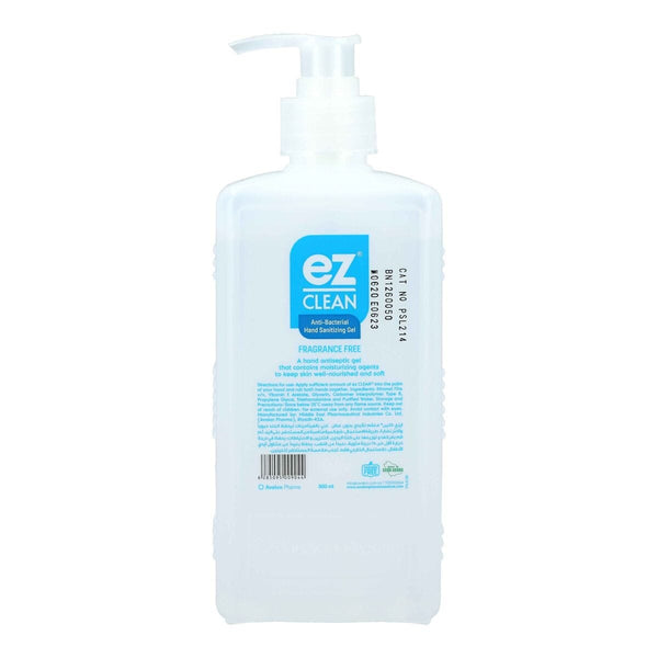 Ez Clean Fragrance-Free Hand Sanitiser 500 ml