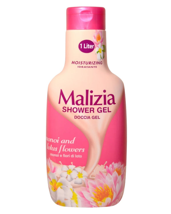 Malizia Shower Gel Monoi and Lotus Flowers