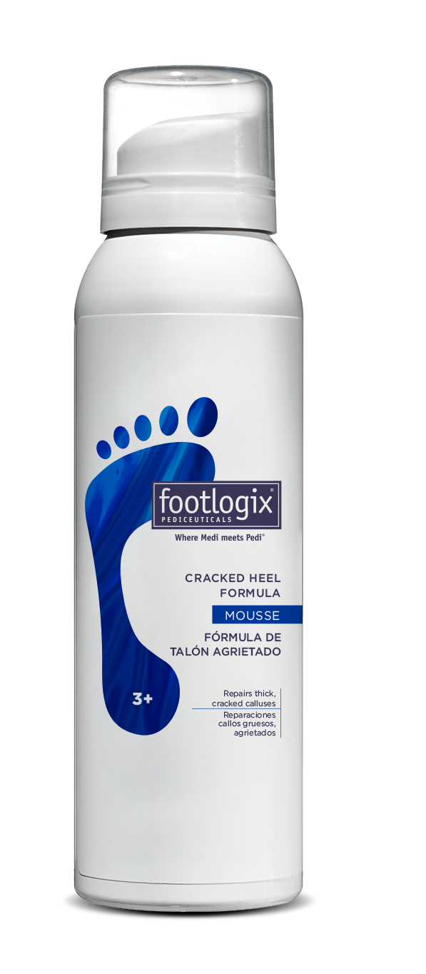 Footlogix Cracked Heel Formula Mousse Urea Evening Primrose Oil 125ml