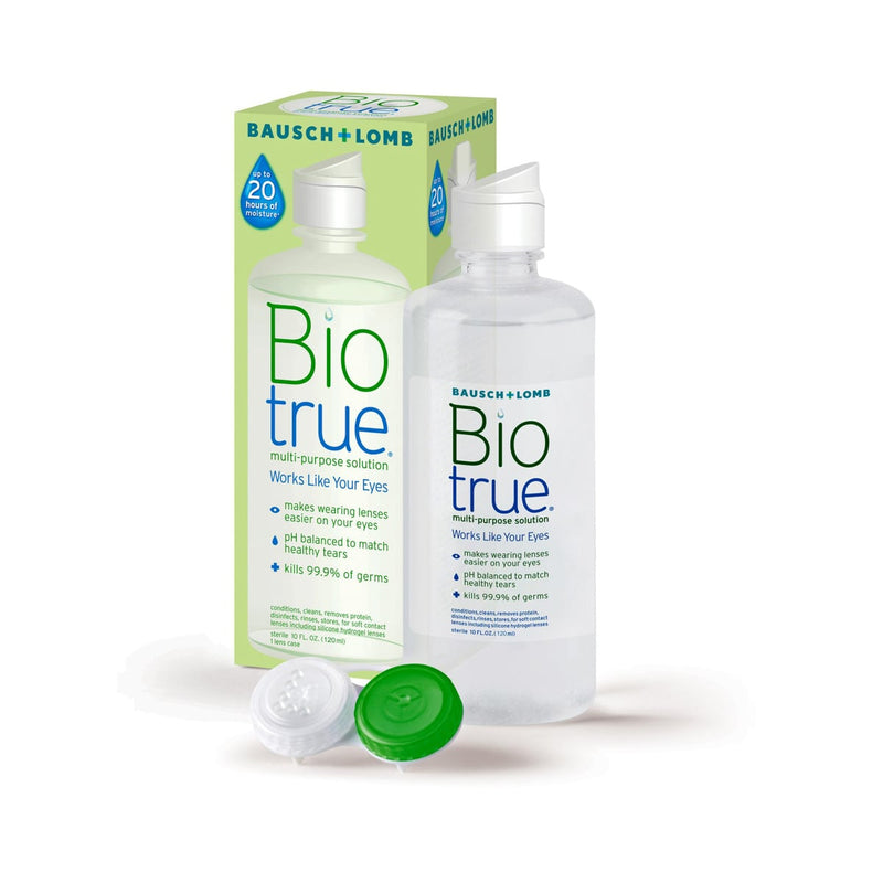Bausch+Lomb Biotrue Multipurpose Lens Solution pH-Balanced HydraGlyde Moisture Formula