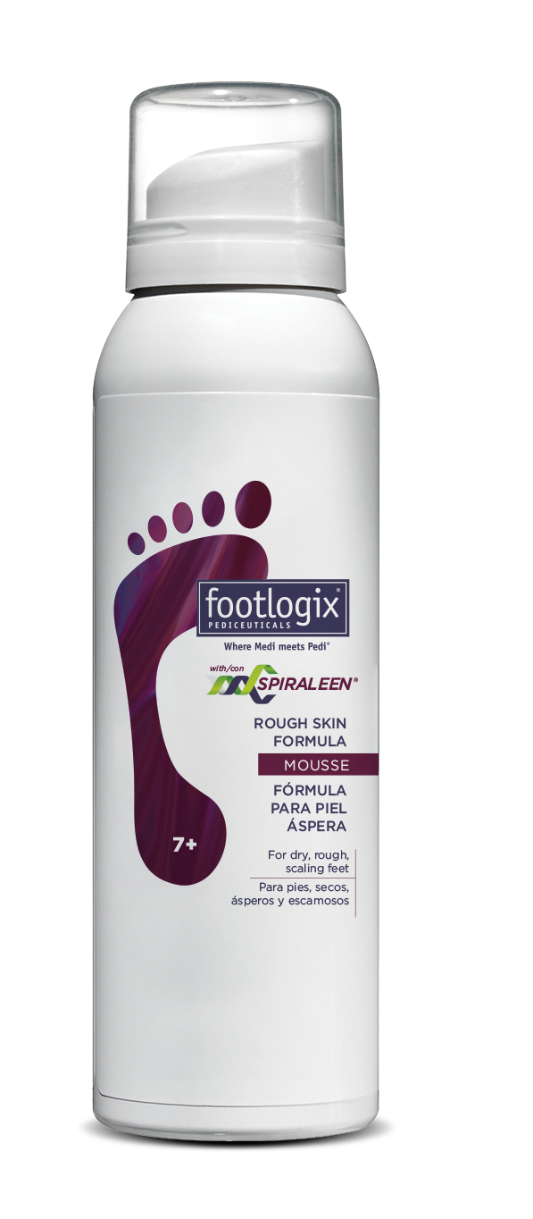 Footlogix Rough Skin Formula Mousse with Urea and Spiraleen 125ml